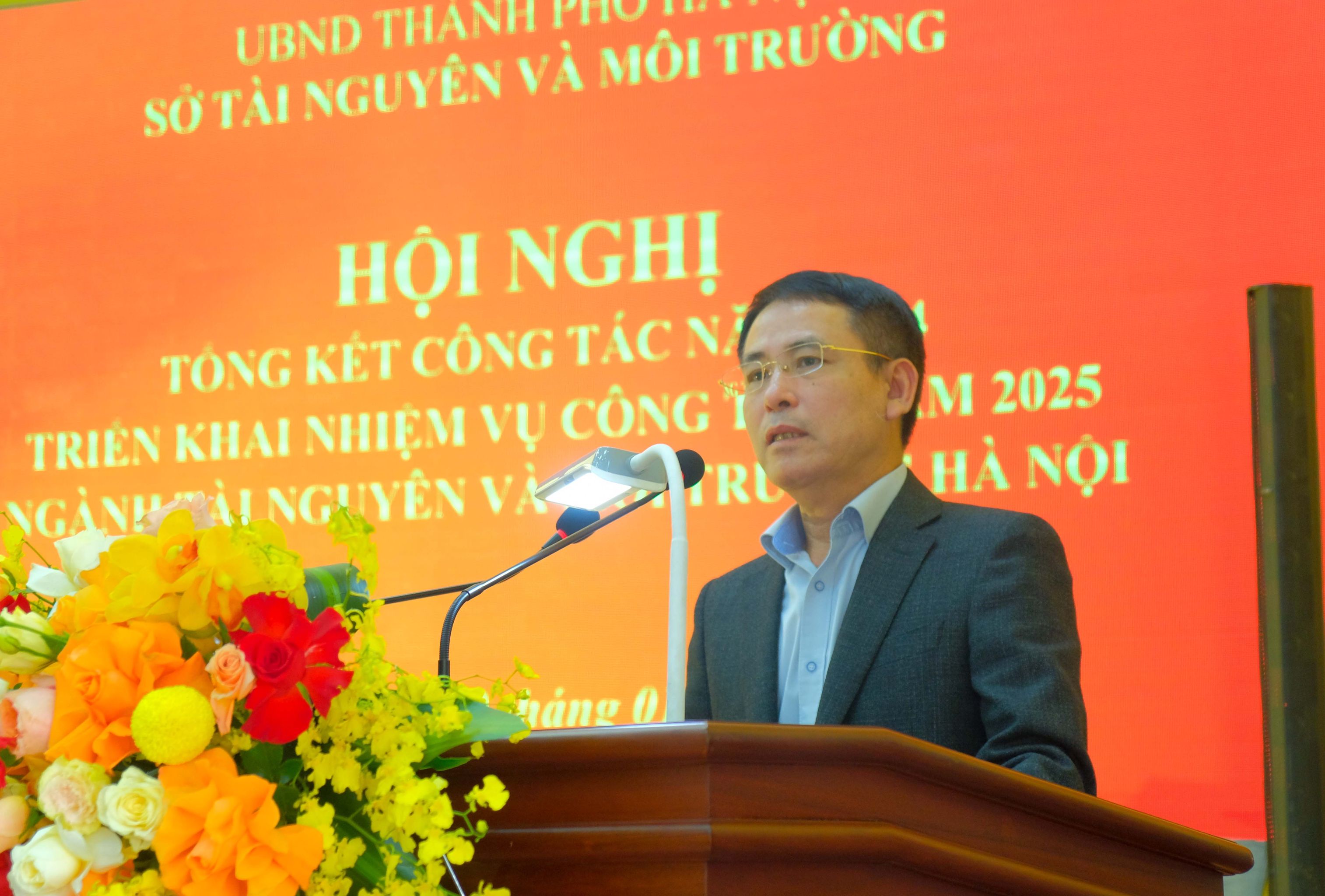 Tổng kết công tác năm 2024, triển khai nhiệm vụ năm 2025 Ngành Tài nguyên và Môi trường Hà Nội