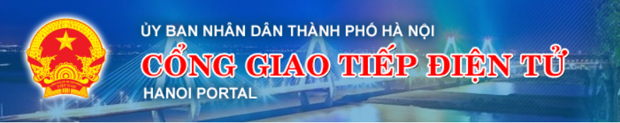 Cổng giao tiếp điện tử TP Hà Nội